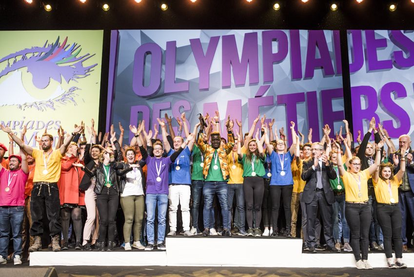 Podium des finales régionales