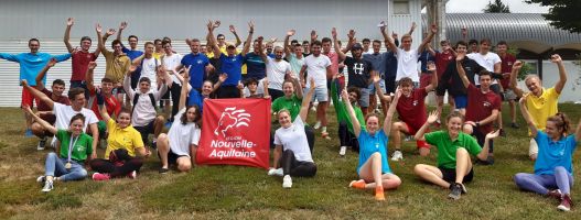Équipe région Nouvelle-Aquitaine 46ème édition