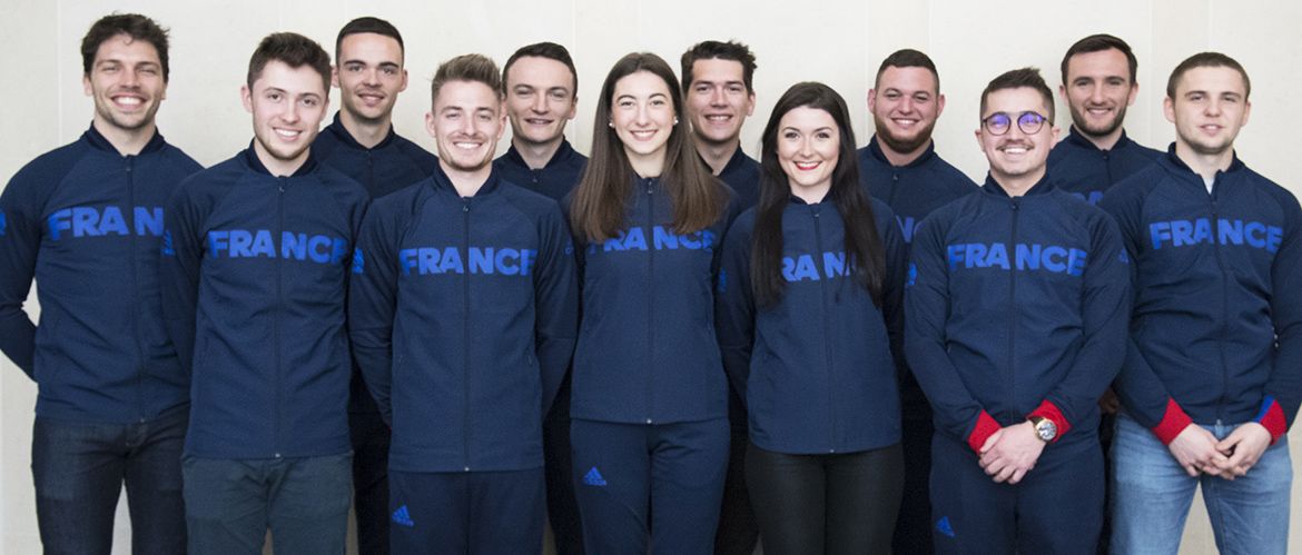 Equipe Nouvelle-Aquitaine Olympiades des métiers