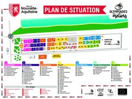 Plan de situation des espaces