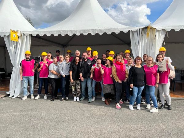 volontaires guides des parcours de visite