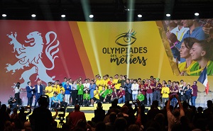 Ceremonie de remise des prix Olympiades des metiers Region Nouvelle-Aquitaine